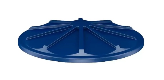 TAMPA DE CAIXA DAGUA  PE  500L  - UND  1/1   - FORTLEV