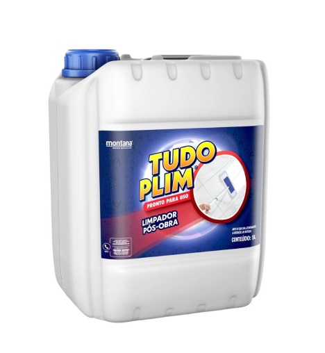 TUDO PLIM LIMPADOR POS OBRA 5L     -  MONTANA