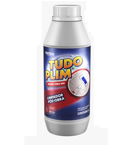 TUDO PLIM LIMPADOR POS OBRA 1L     -  MONTANA