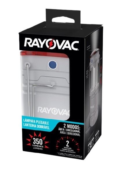 LANTERNA RAYOVAC  DOBRÁVEL POP UP  (C/3AA INCLUSAS)  -     ENERGIZER