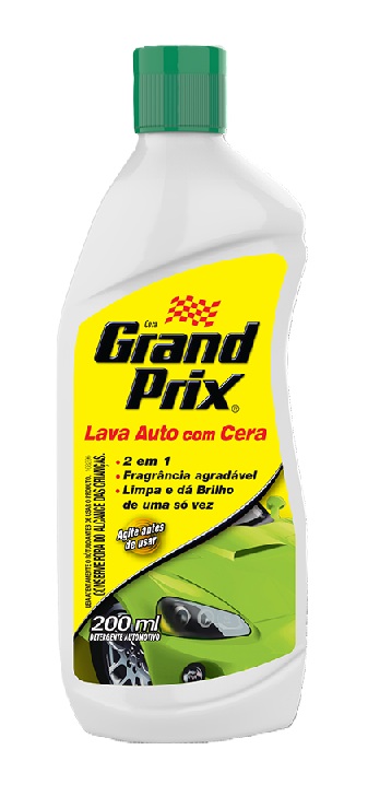 GRAND PRIX LAVA AUTO COM CERA 200ML     -   ENERGIZER