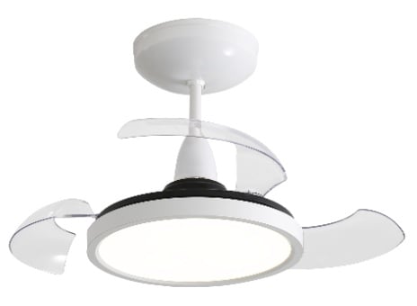 VENTILADOR DE TETO RETRATIL MID BRANCO   UND   ALISEU