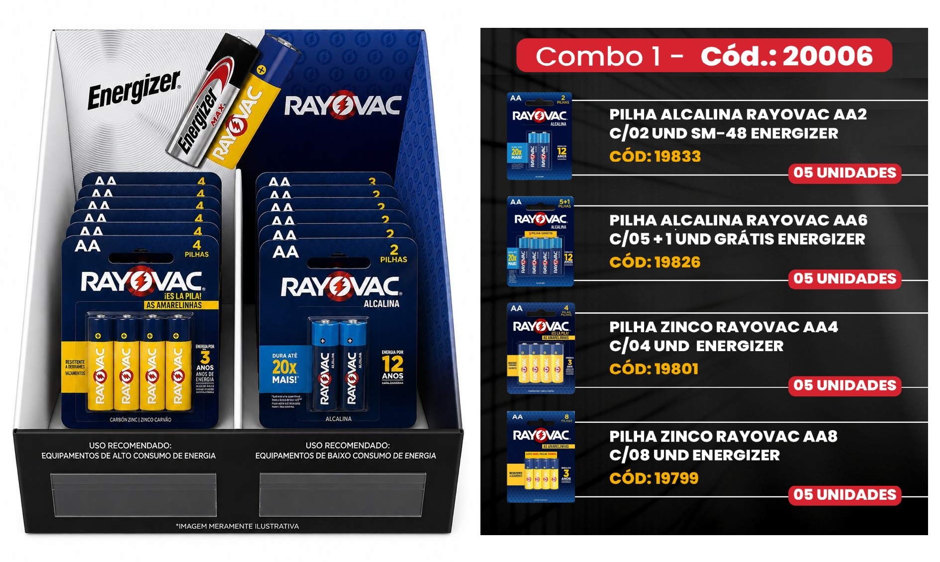 COMBO 1 ENERGIZER