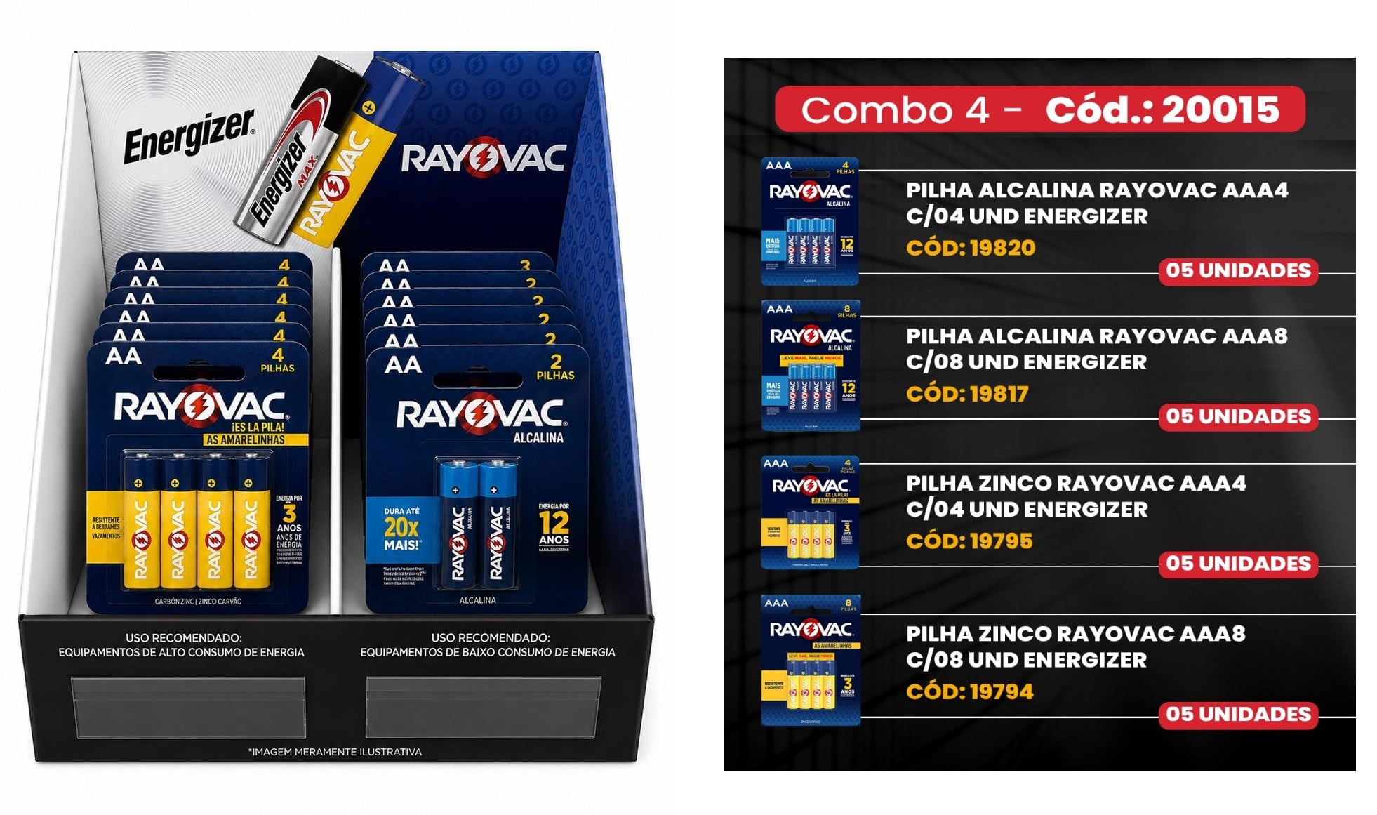 COMBO 4 ENERGIZER